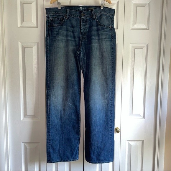 7 for all mankind relaxed jean W38/ L34 - Picture 2 of 14